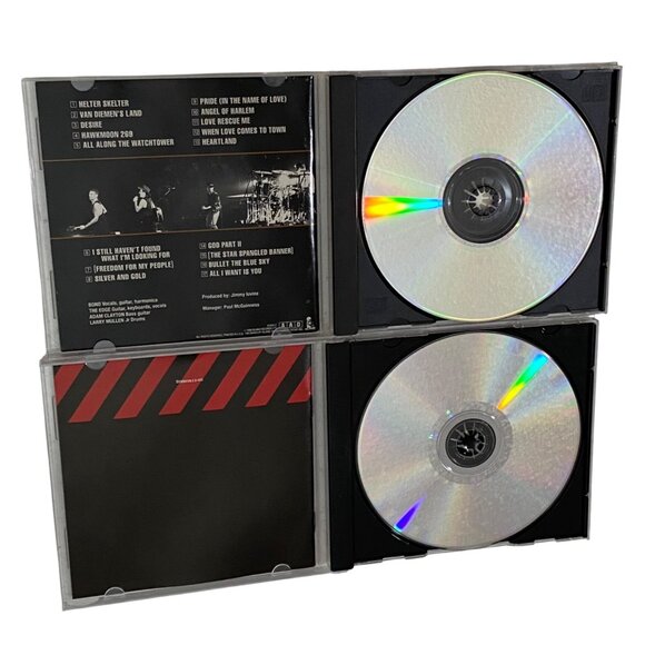U2 CD Lot of 3 Alternative Pop Post Punk Music Irish Rock Band Bono The Edge - Picture 4 of 7